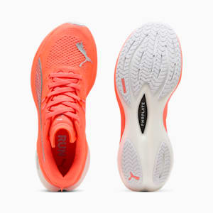 Chaussures de course à pied Deviate NITRO™ 3 Femme, Glowing Red-PUMA Silver, extralarge